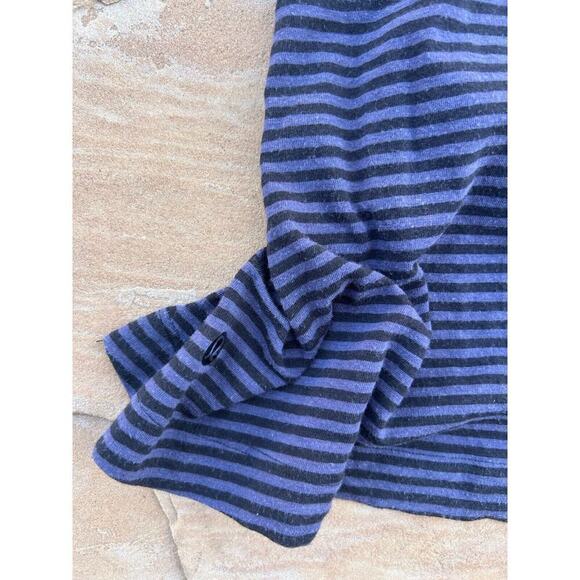 Lululemon Size M L See Measurements Dark Striped Long Racerback Tank Top MF - Picture 3 of 6